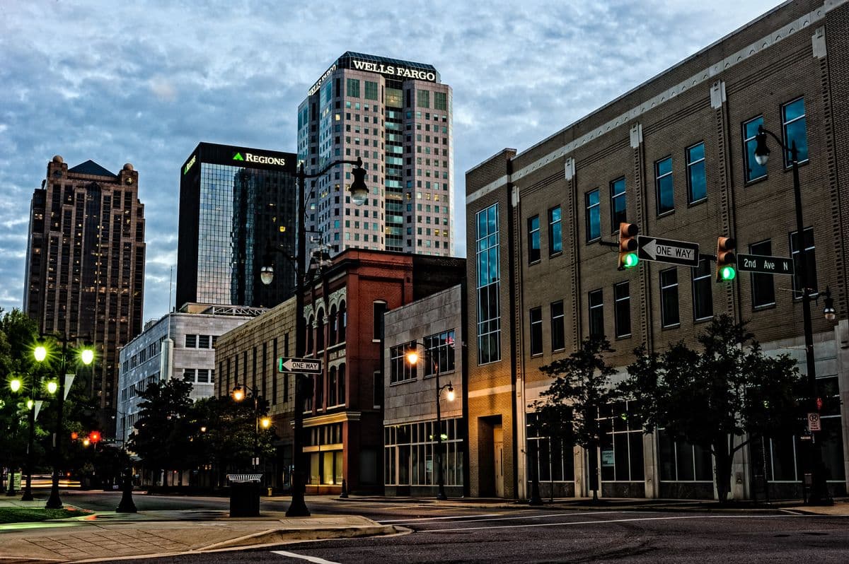 Birmingham skyline